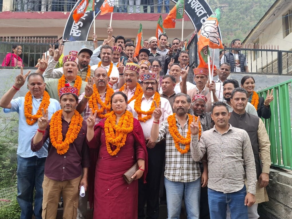 Yamuna, backed by the BJP, elected Chairperson of Kullu BDC.