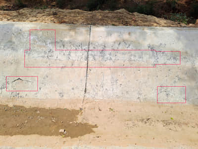 Cracks in the newly constructed Kutiya Minor costing 7.29 crore, questions raised over quality, JE says - problems due to marshy land