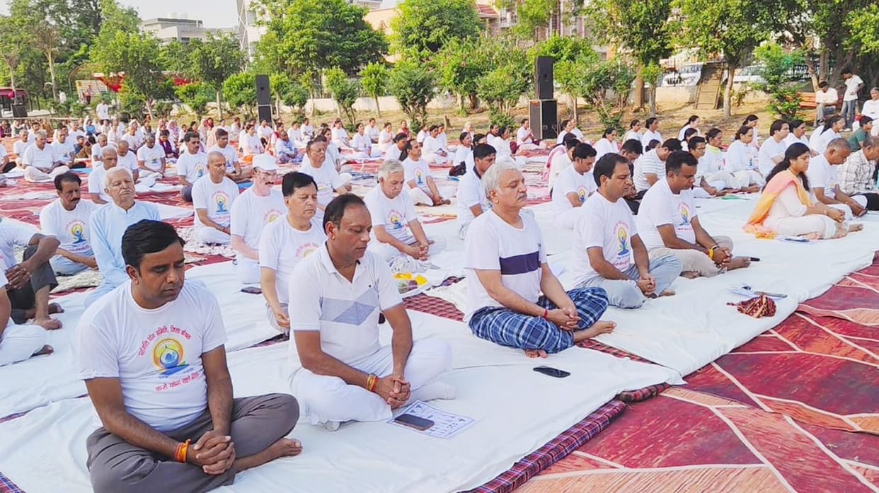 Yoga is the basis of a disciplined life: Chhabra