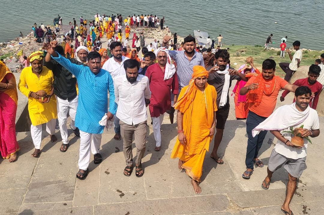 Kalash Yatra taken out from Ramlila Maidan