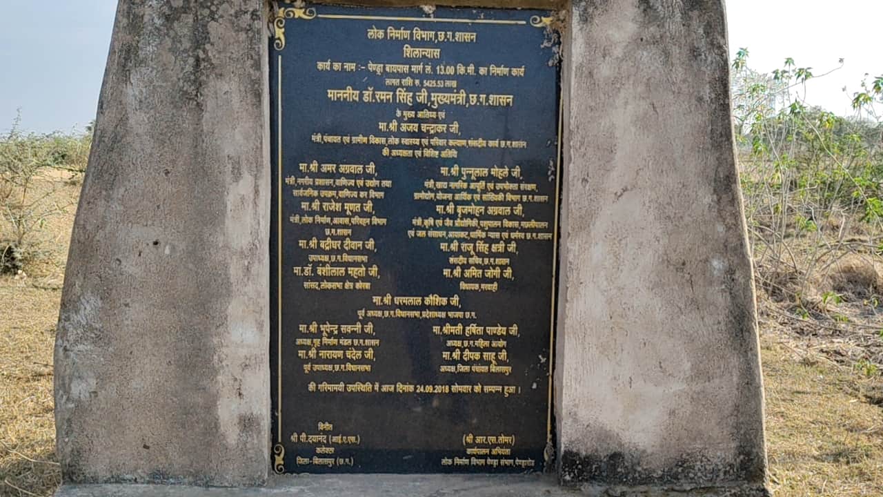 पेंड्रा बाईपास को लेकर सौंपा गया ज्ञापन