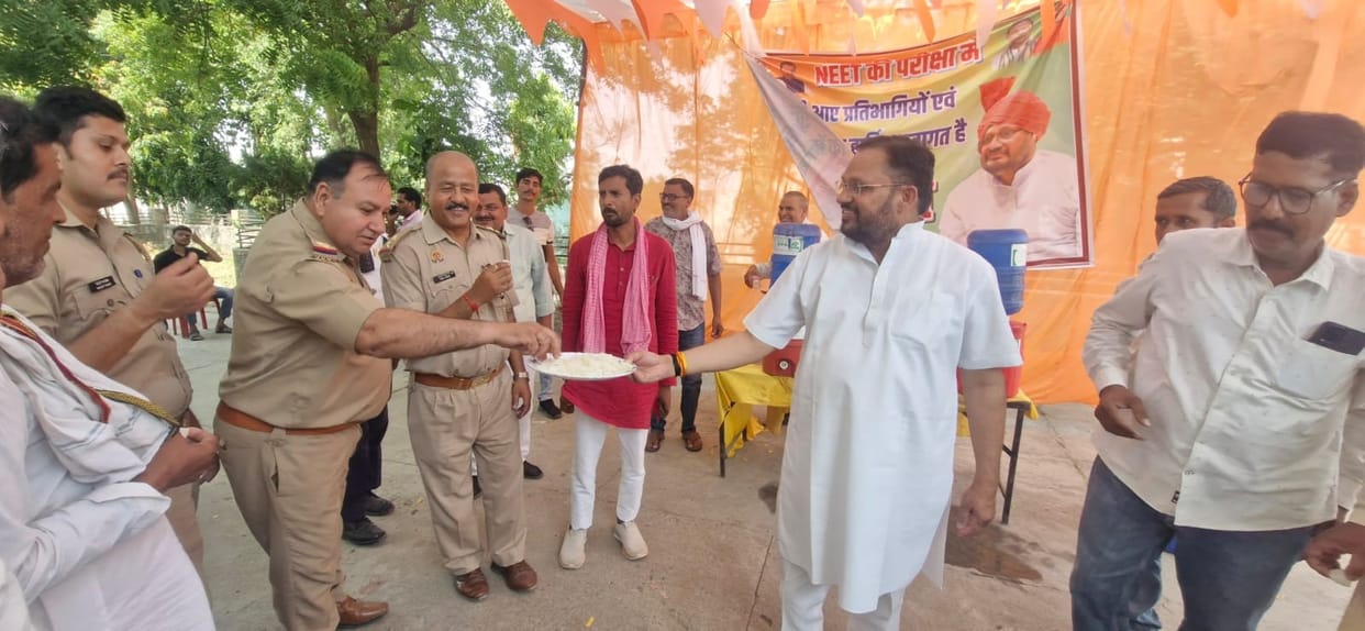 550 out of 584 candidates appeared for the re-NEET.