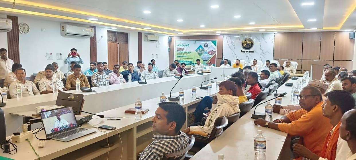 Farmers receive the 23rd installment of Samman Nidhi.