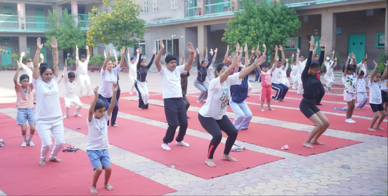 40,000 people conveyed the message of a healthy life