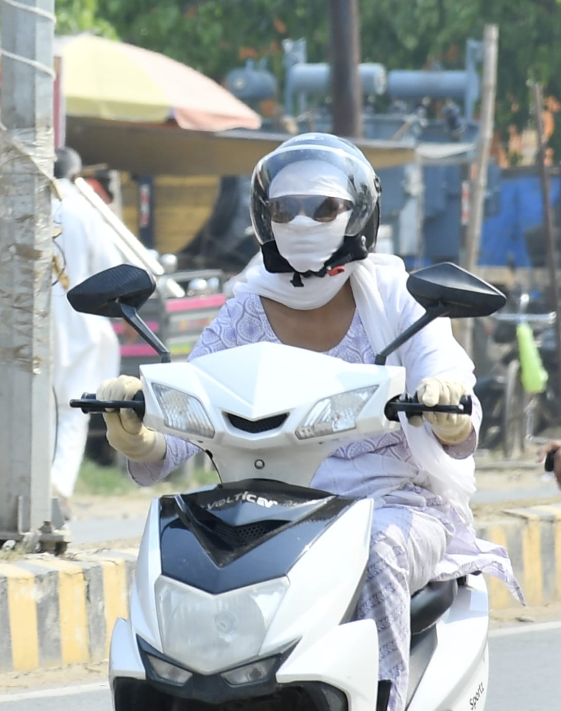 Heatwave conditions to persist all week; no relief from the humid heat.