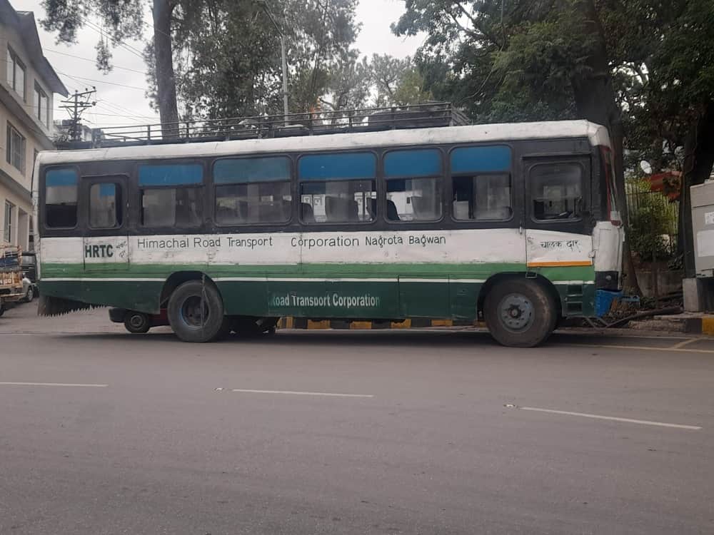 The vehicle left the depot but broke down after traveling just 500 meters.