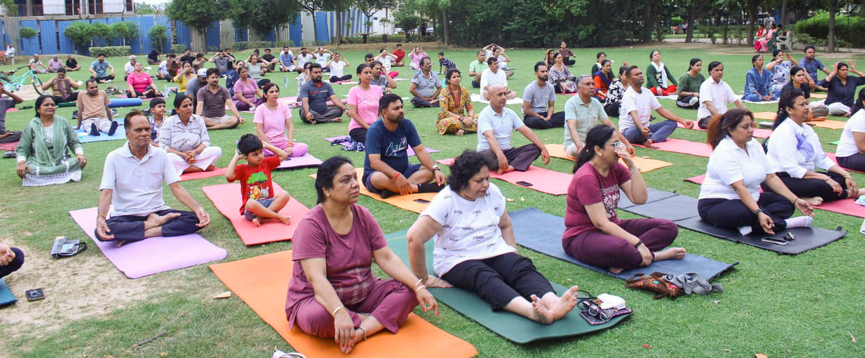 The message of healthy living resonated across the societies