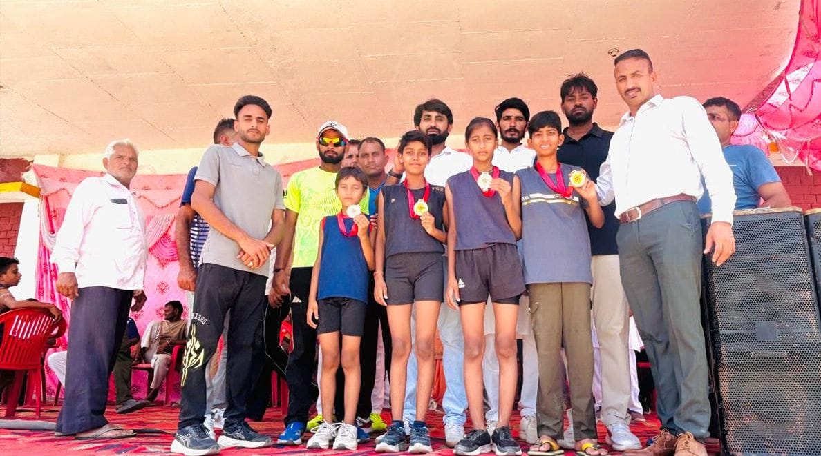 Players of GMSS Athletics Sports Nursery performed brilliantly