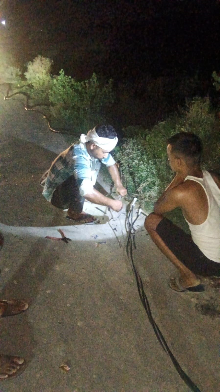 Electricity supply to 100 villages including the city was cut off