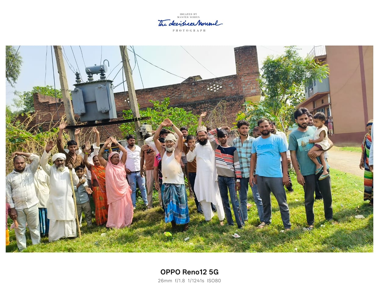 Demand and protest for replacing old and dilapidated wires.