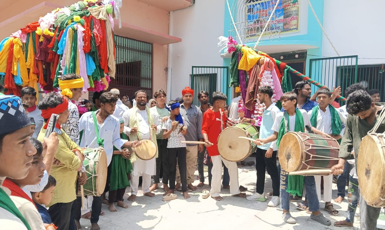 7th Muharram procession taken out in the city with reverence