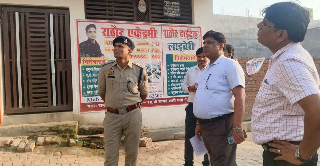 One coaching centre and four libraries sealed for operating without adhering to standards; notices issued to eight others.