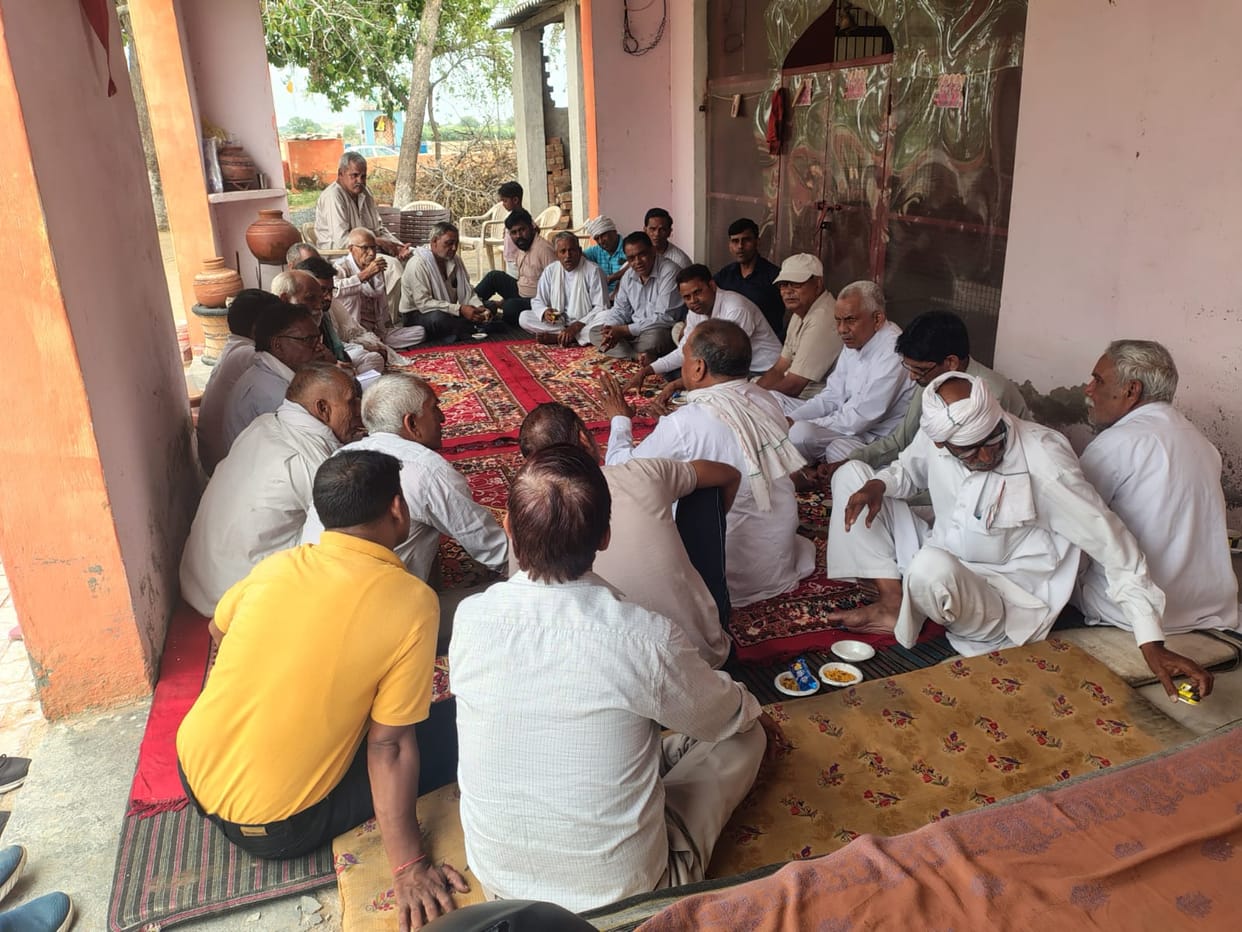 Gobind Singh entrusted with the responsibility of Jatusana Block President.