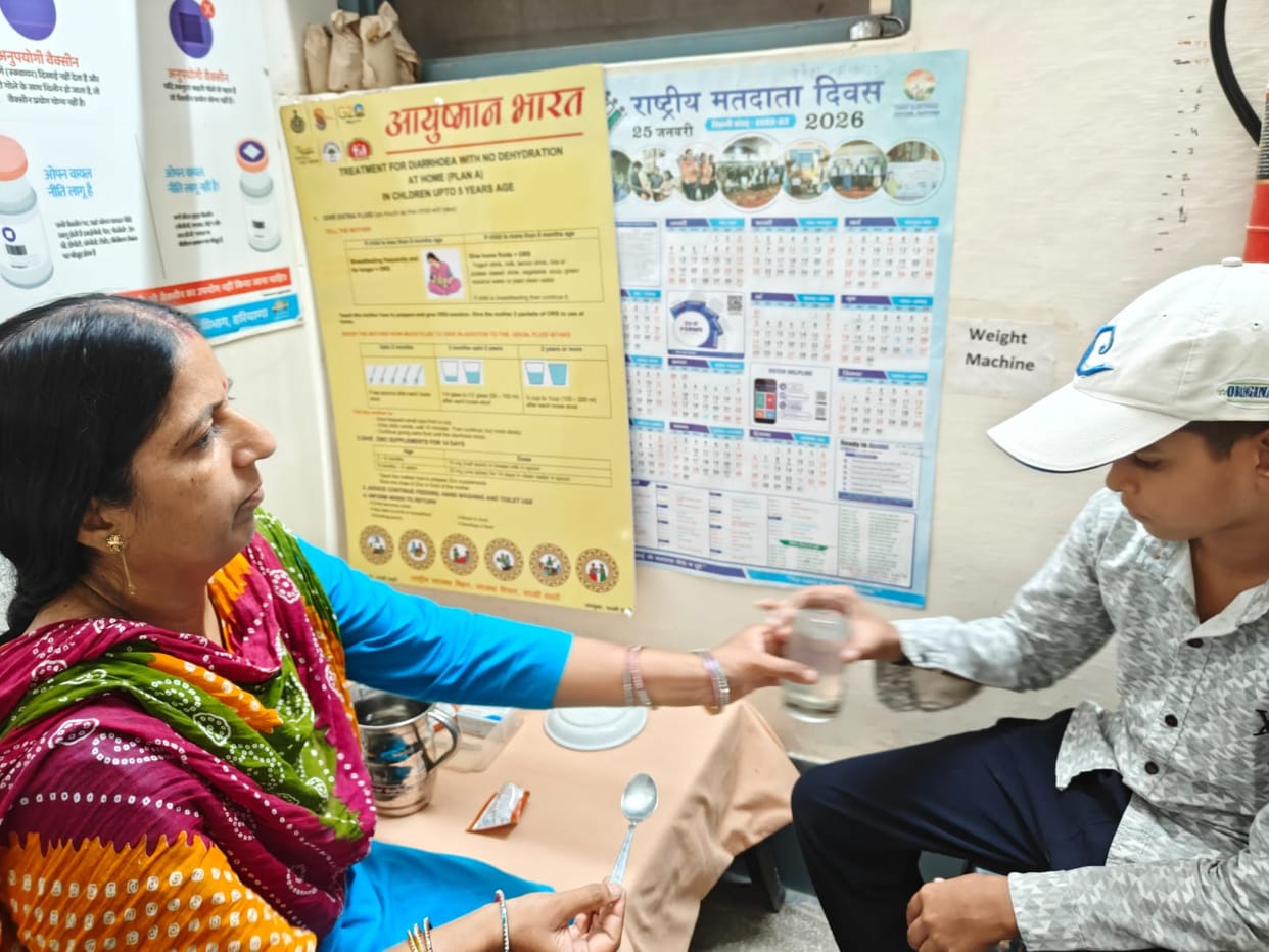 Stop Diarrhea' campaign launched; ORS and zinc to reach approximately 45,000 children in the district