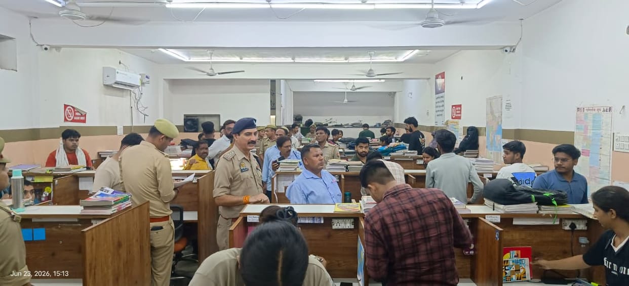 Six coaching centres and libraries operating without standards were sealed, and 16 were served notices.