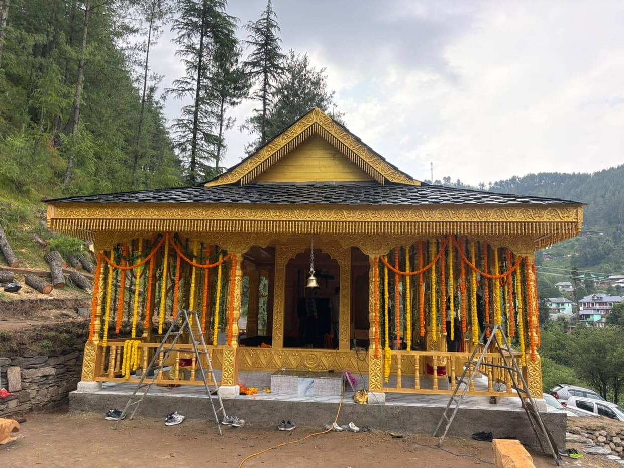 The Dev Gada Batal temple is complete.