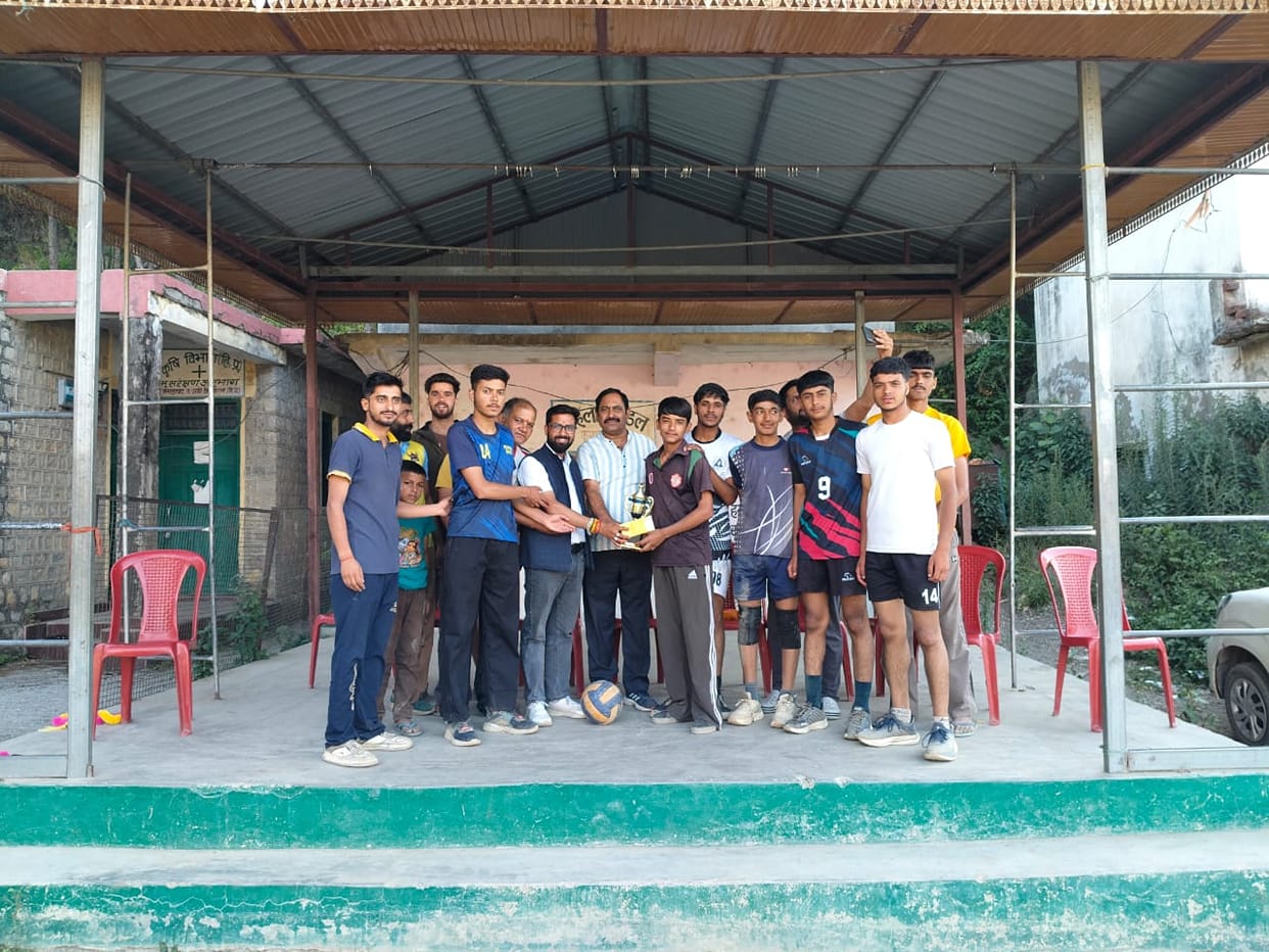 Davti team wins Karadaghat volleyball tournament.