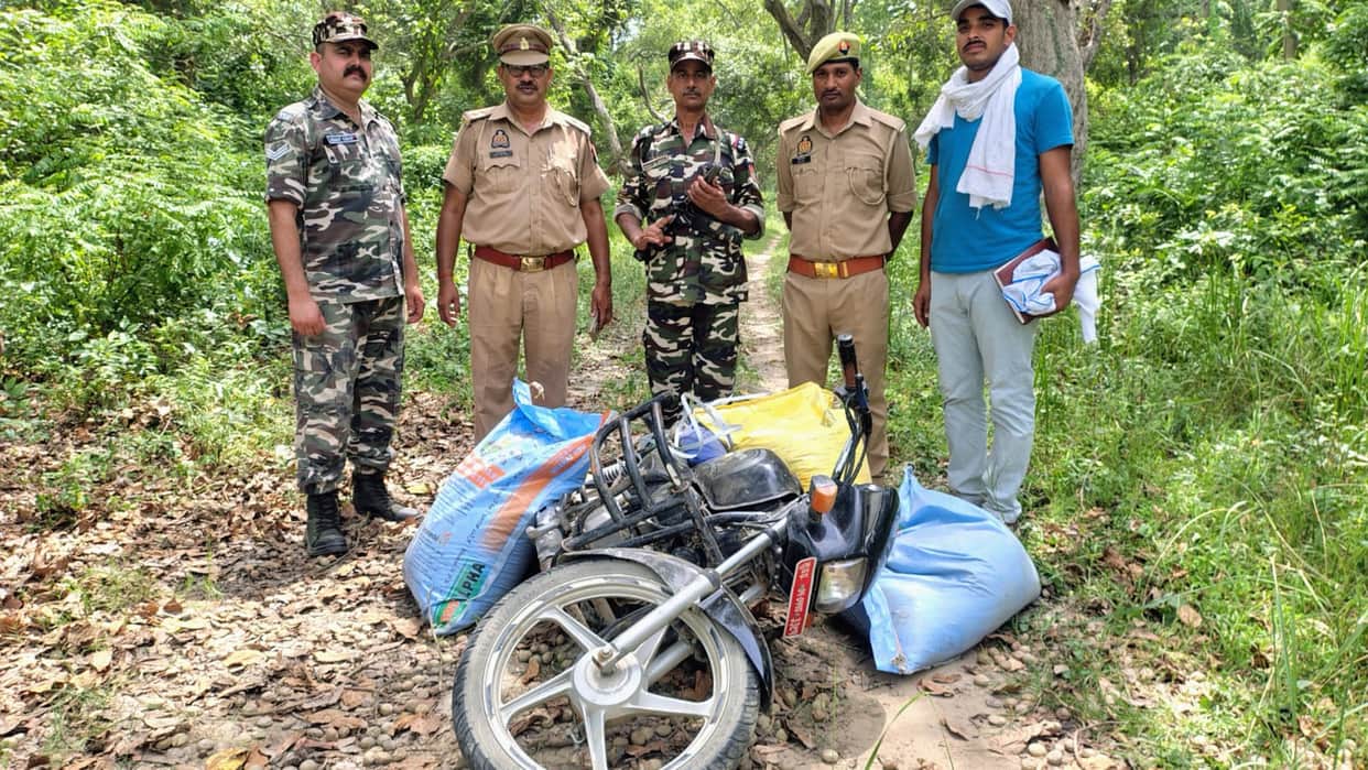 Bike found abandoned, three sacks of fertilizer and recovered