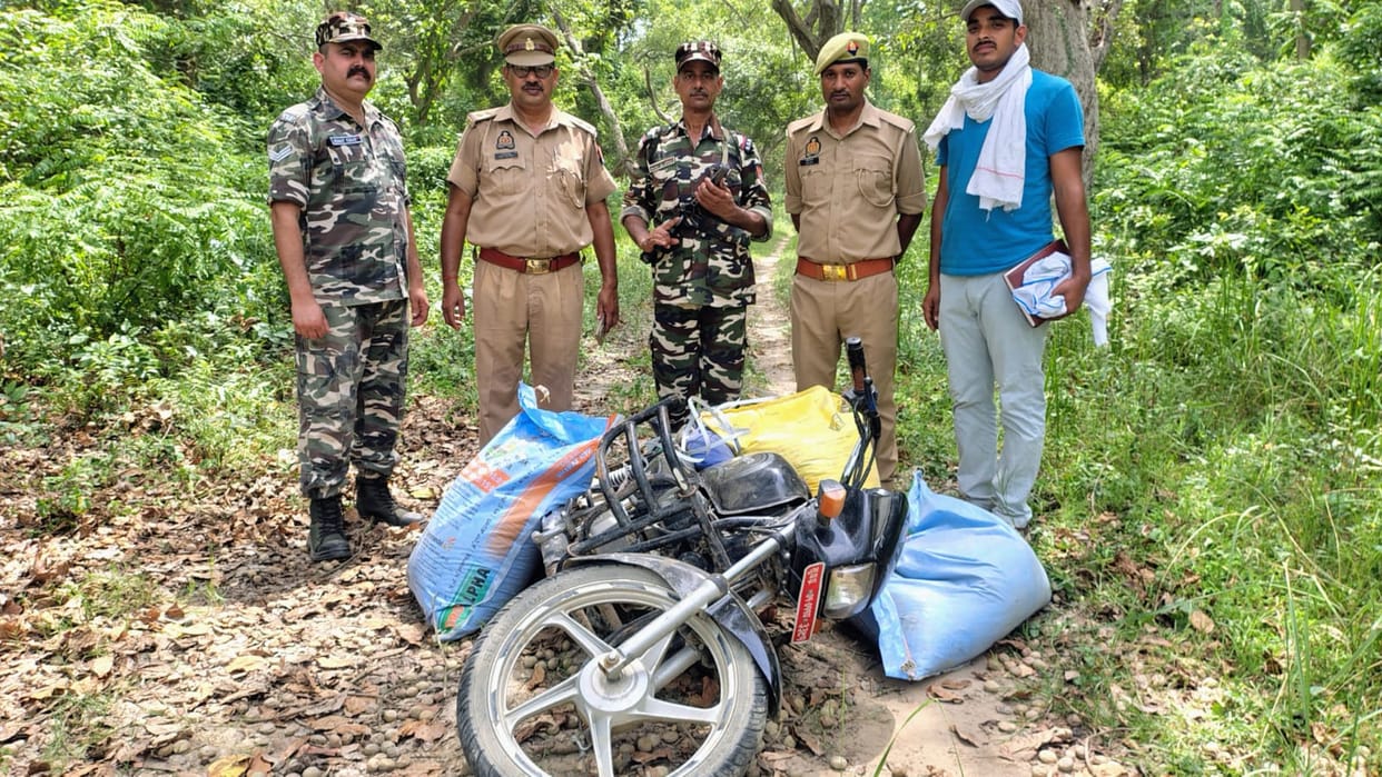 Bike found abandoned, three sacks of fertilizer and recovered