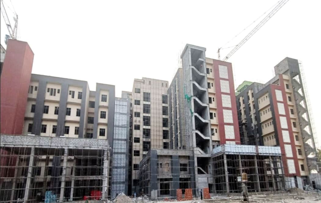 Medical college project stalled, deadline approaching, construction incomplete.