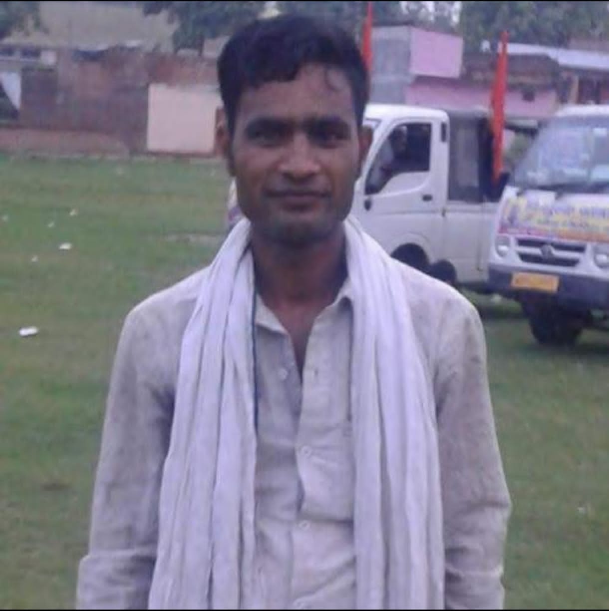 The driver was removing the dangling wire from the DCM, died due to electric shock
