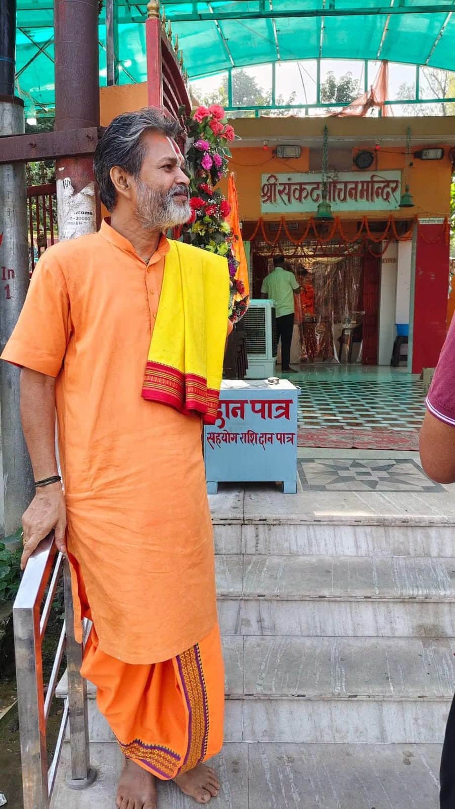 Hanuman temple donation box stolen
