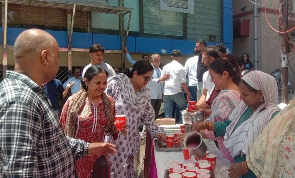 congress celebrated ex cm virbhadra singh jaynti in sirmaur