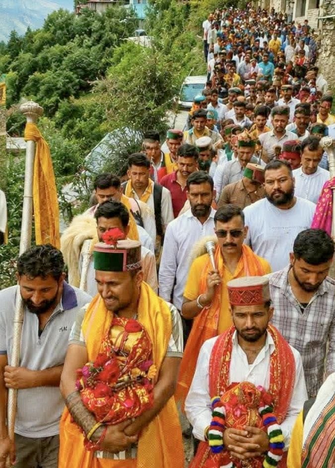 Religious program at Budha Mahadev Temple, Nitthar