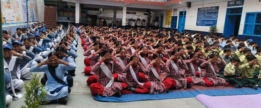 Special session on yoga and mental health held at Parwanoo school
