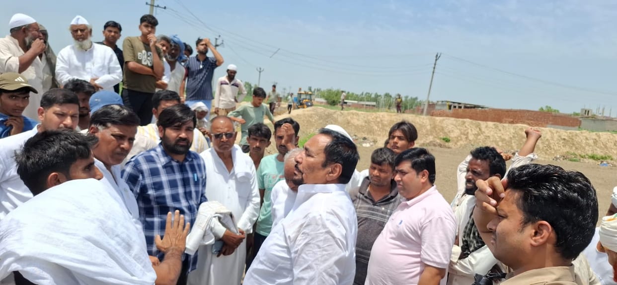 Harra bypass dispute resolved through the initiative of the MLA and officials.