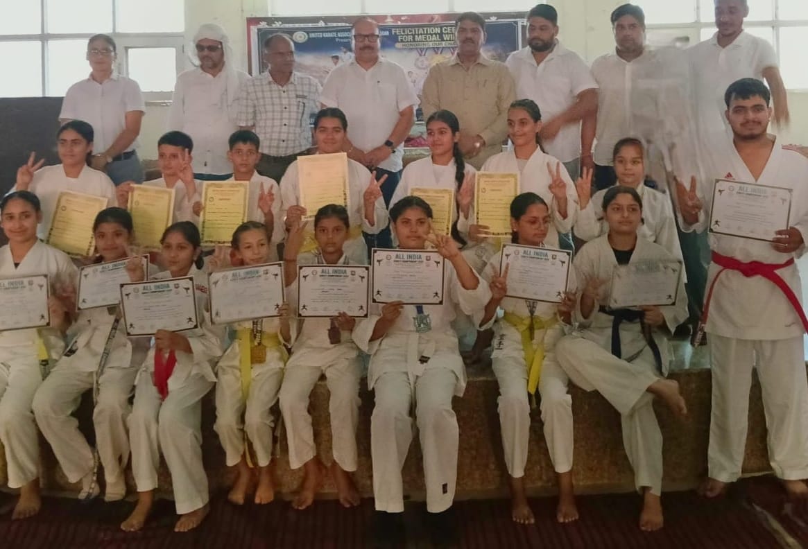 Medal-winning athletes honored