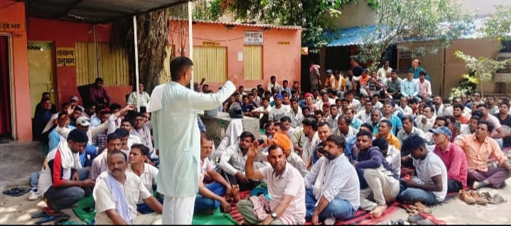 Electricity contract workers boycott work and continue their agitation for the 13th day.