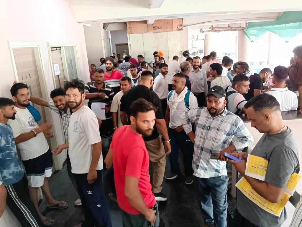 235 youths applied for 20 temporary driver posts in Una.