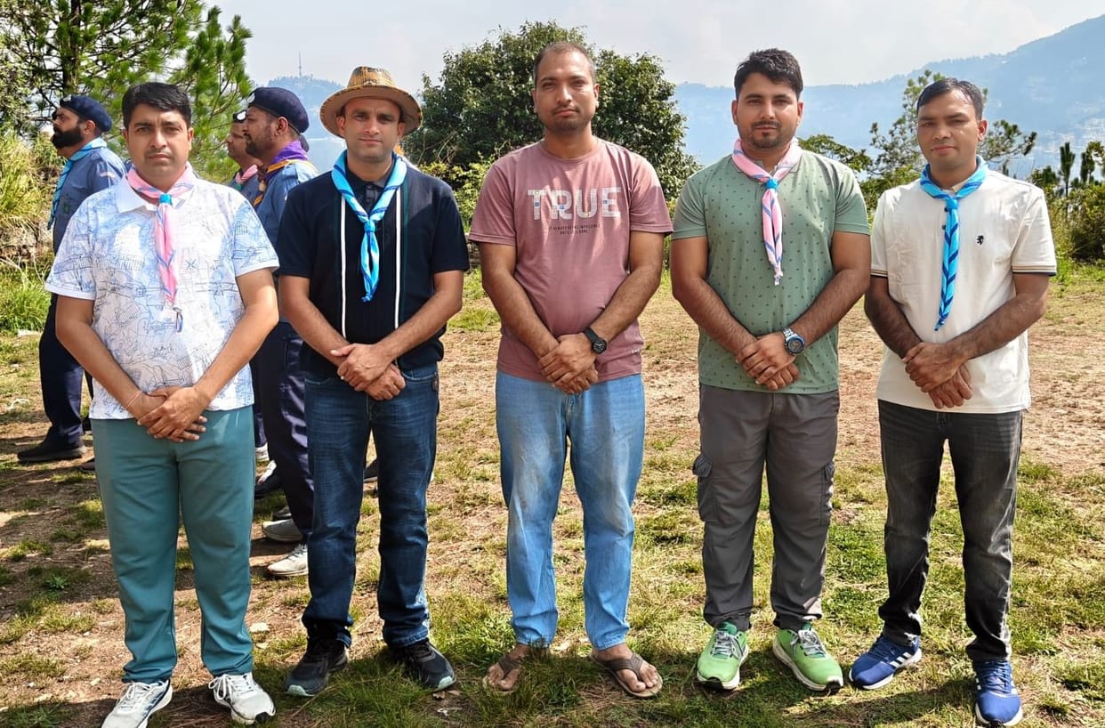 Teachers received scouting training in Shimla