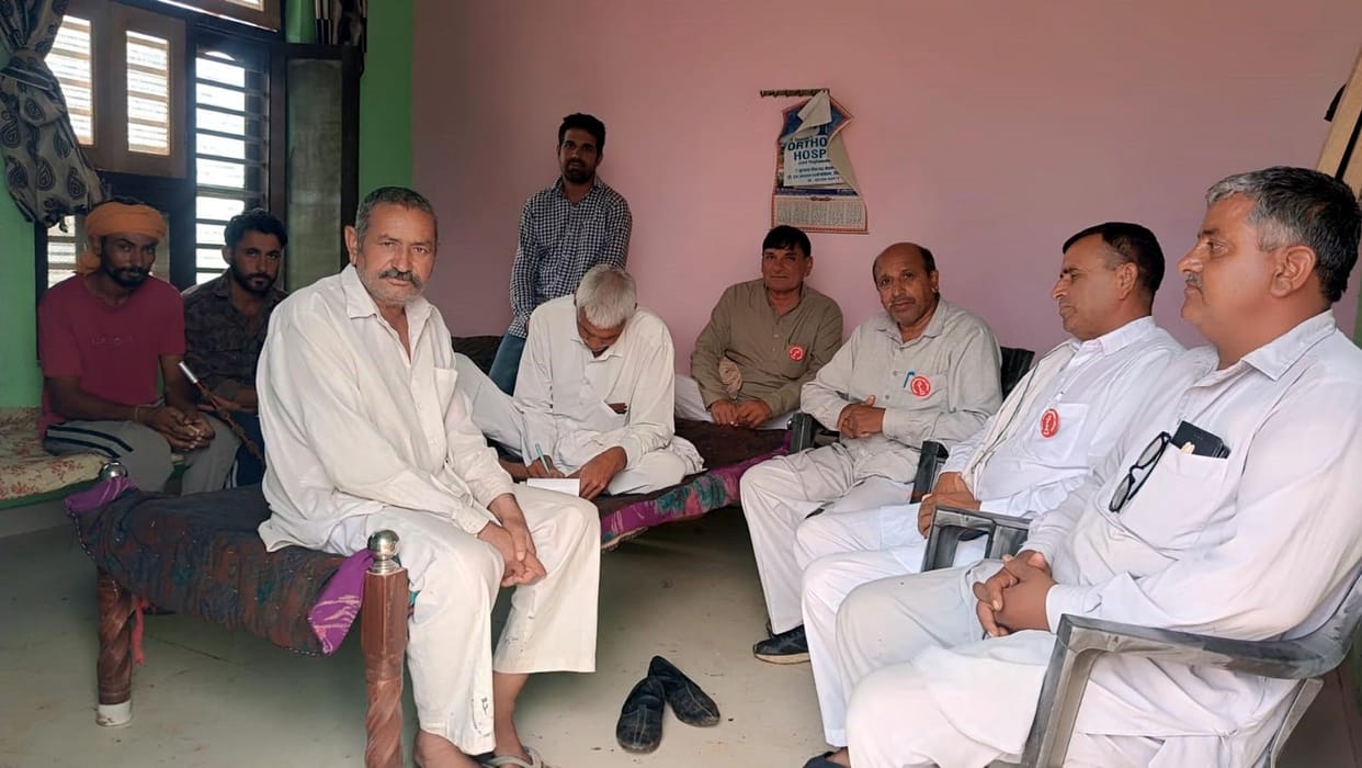 Kisan Sabha expresses outrage over lathi-charge in Chainat village.