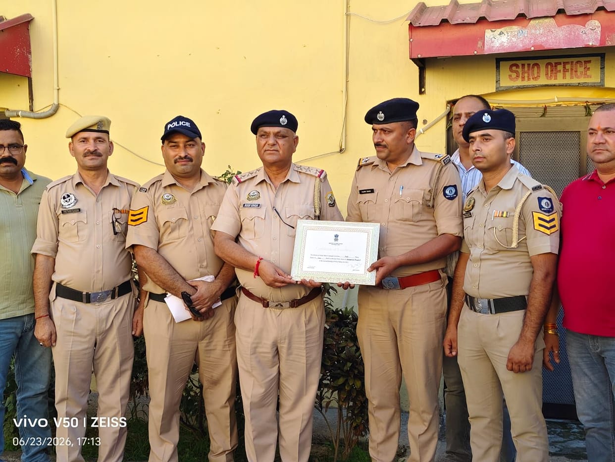 The Ministry of Home Affairs commended the outstanding work of the Amb Police Station.