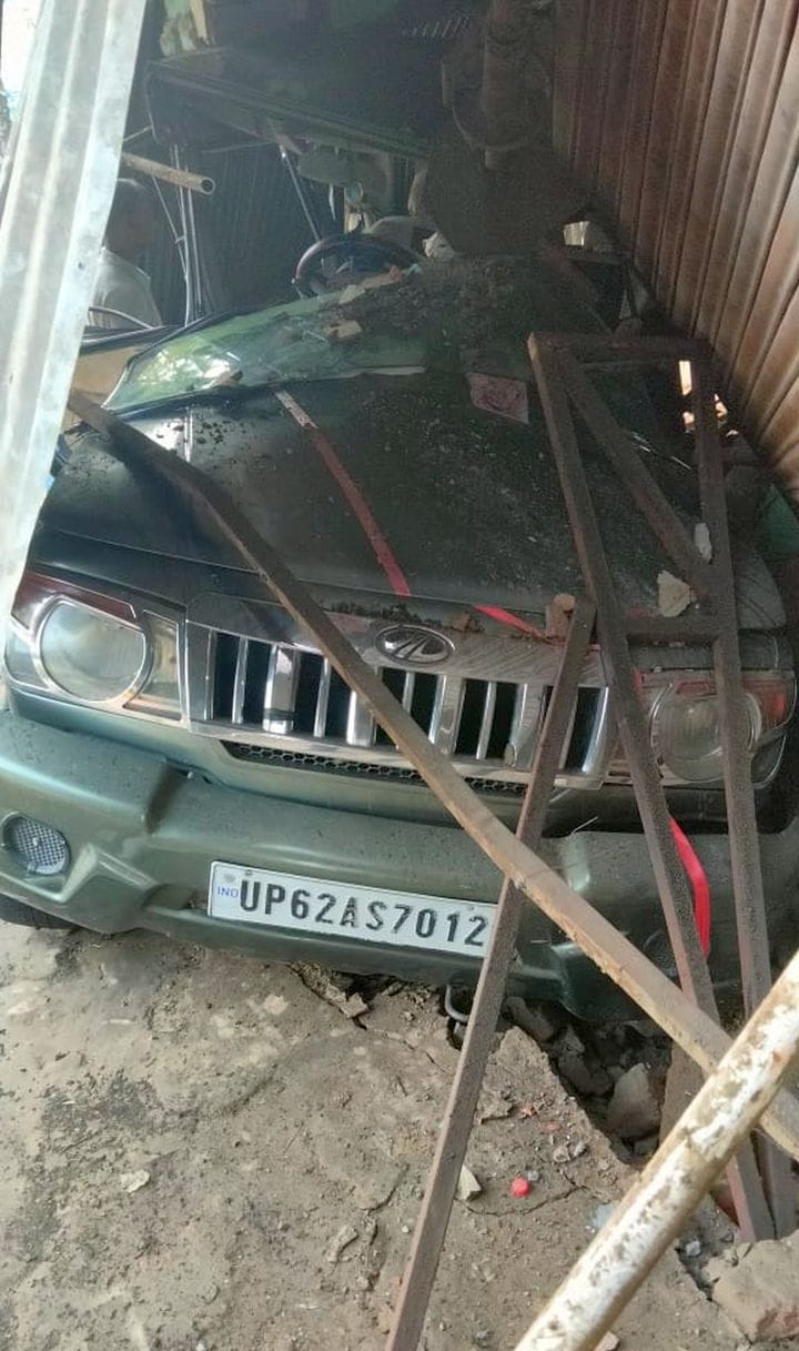 Youth dies in collision between trailer and jeep; two injured, including a woman
