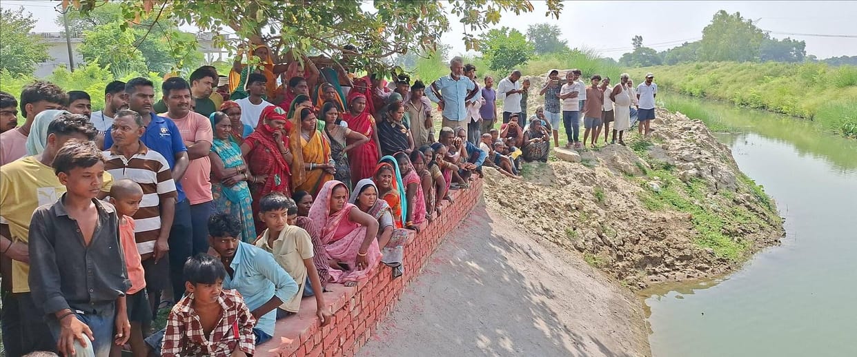 Body of businessman who went for a walk found in Tamsa River after 24 hours.