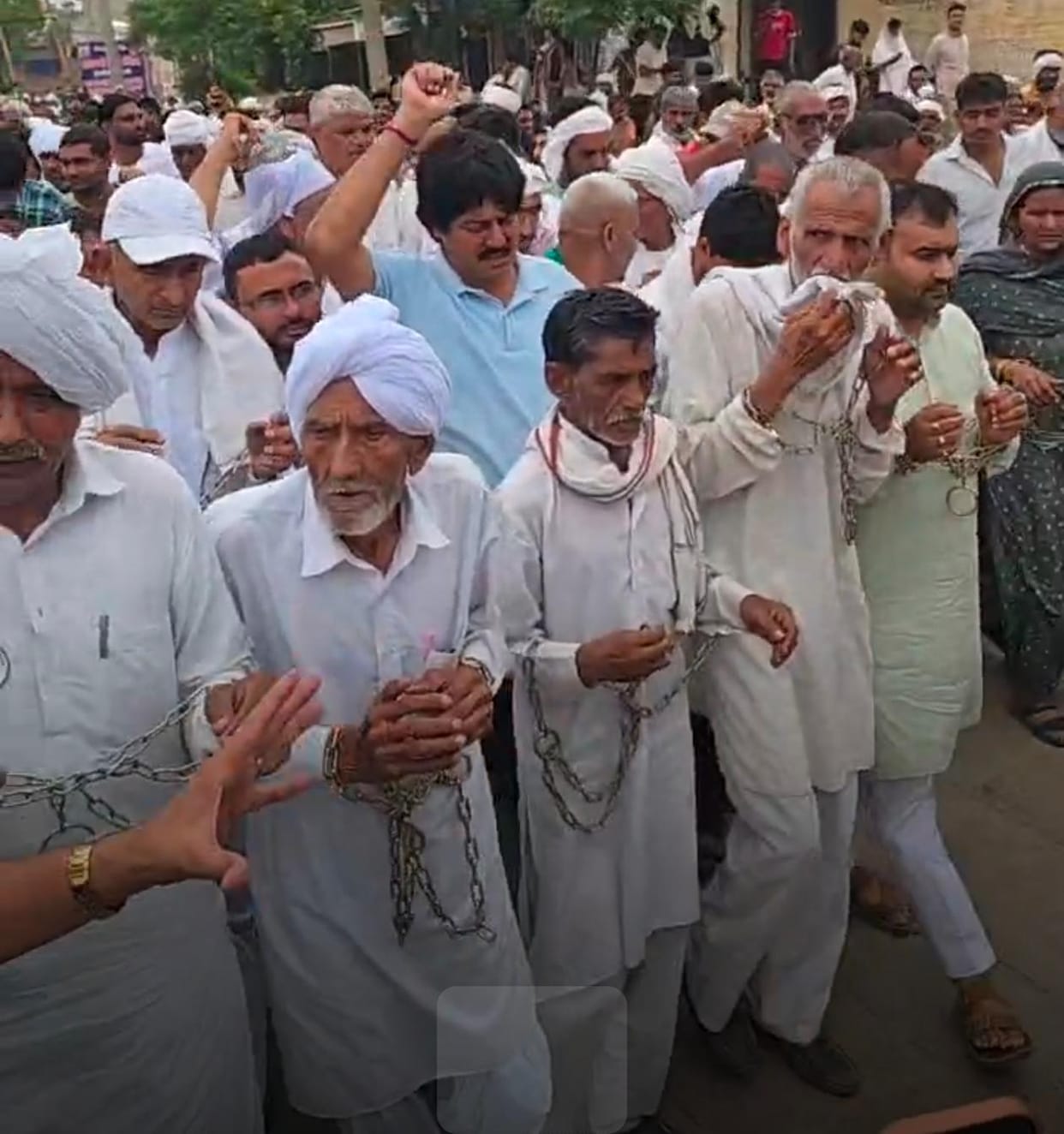 Case registered against 1,500 people, including six named individuals, over a water dispute.