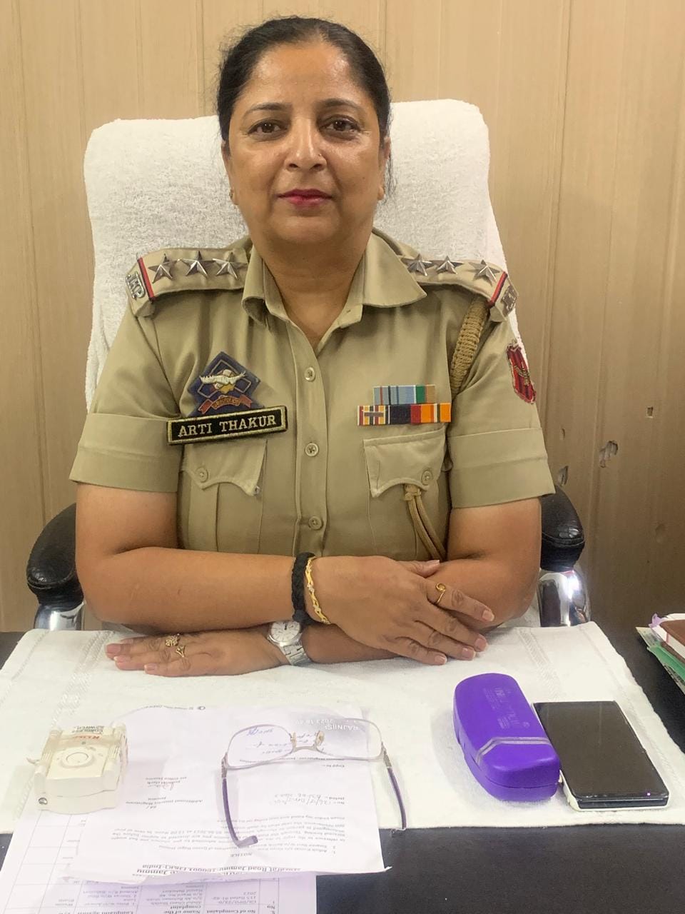 aarti thakur, police, jaamu, women station