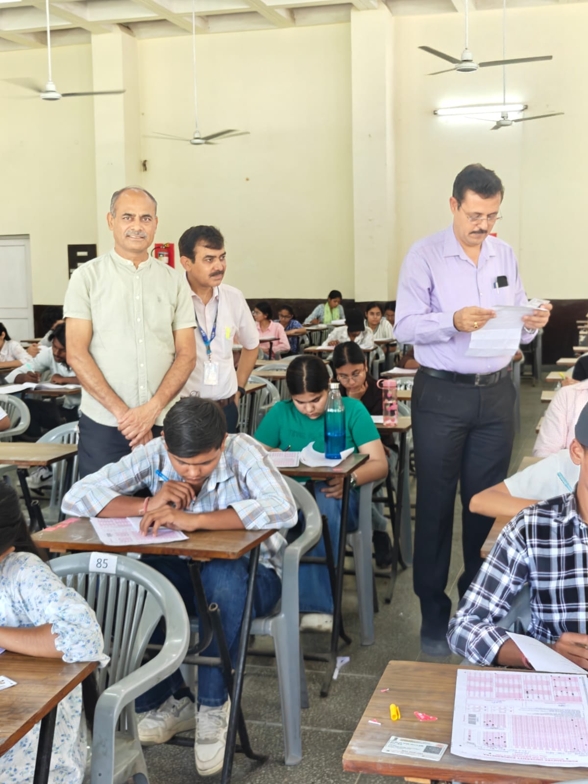 More than half of the candidates showed interest in the BFA entrance exam; 647 took the test.