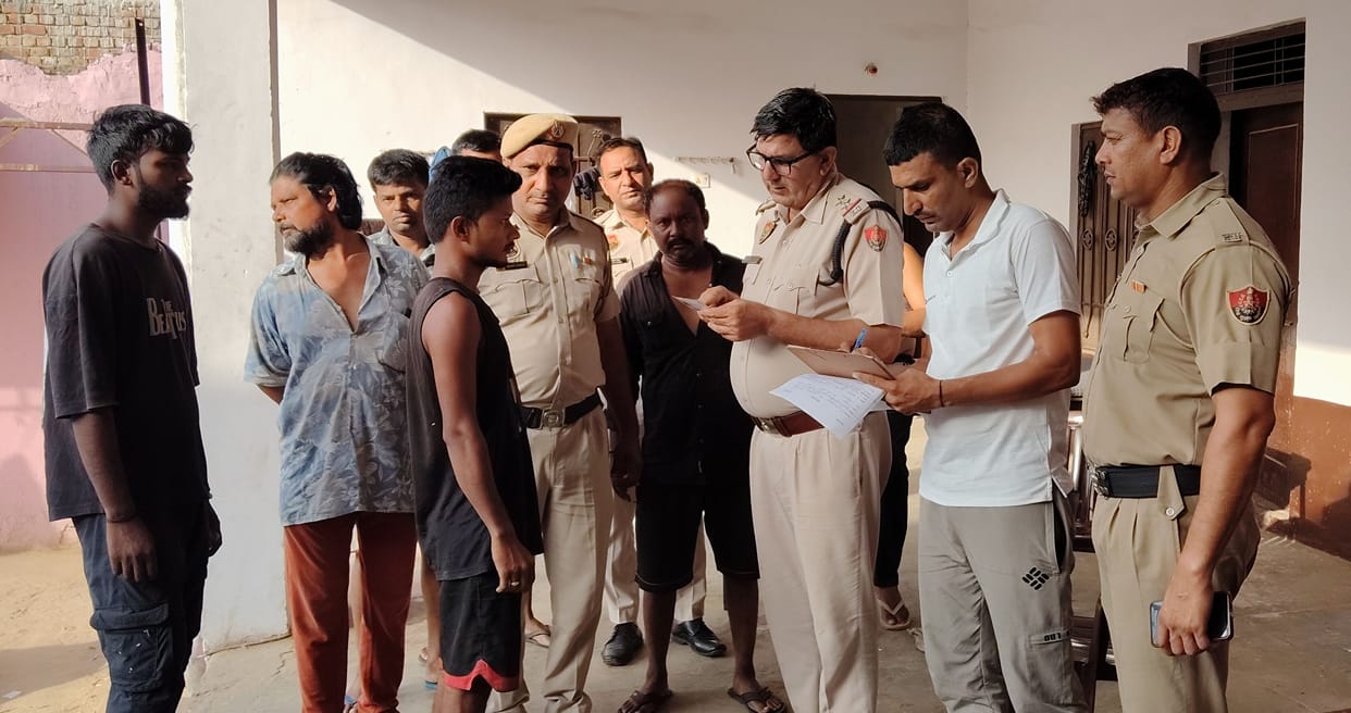 A motorcycle was recovered during the 'stranger verification drive,' and suspects underwent thorough questioning