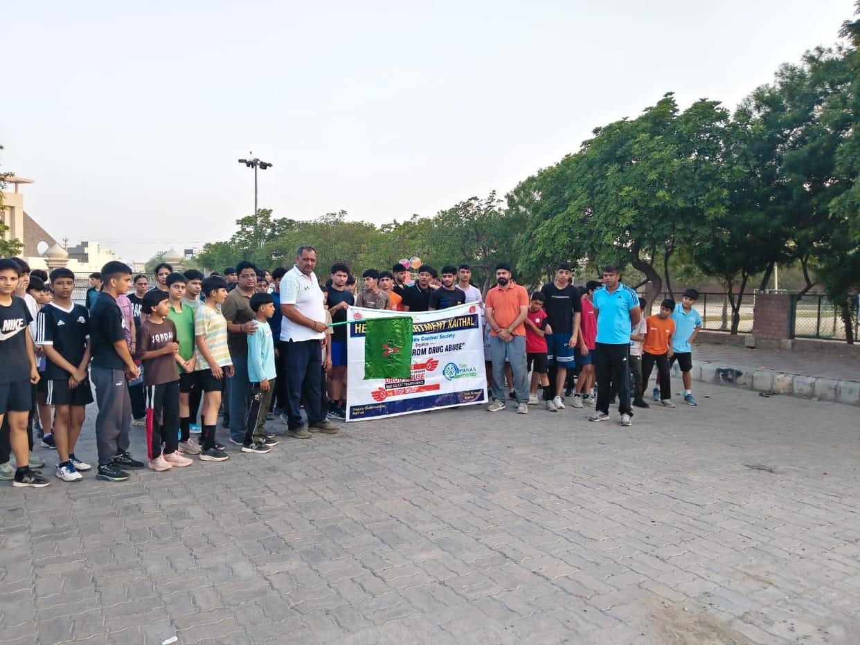 Ankush first, Shiv Sagar second in the marathon.