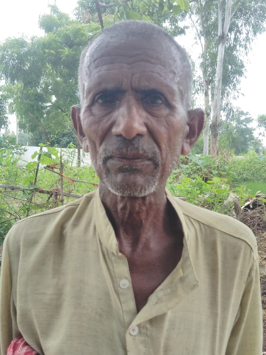 A farmer who went out to irrigate the field was found dead under suspicious circumstances