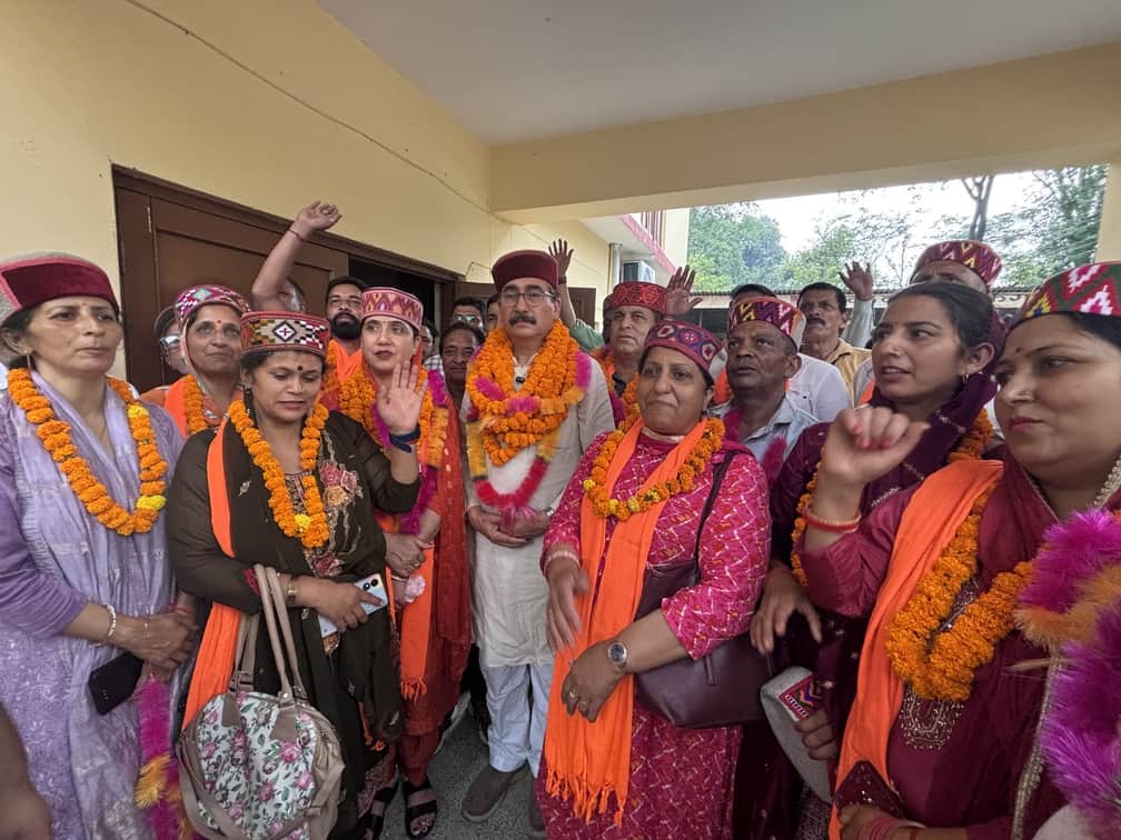 BJP captures Sulah Block Committee; Chairperson and Vice-Chairperson elected unopposed.