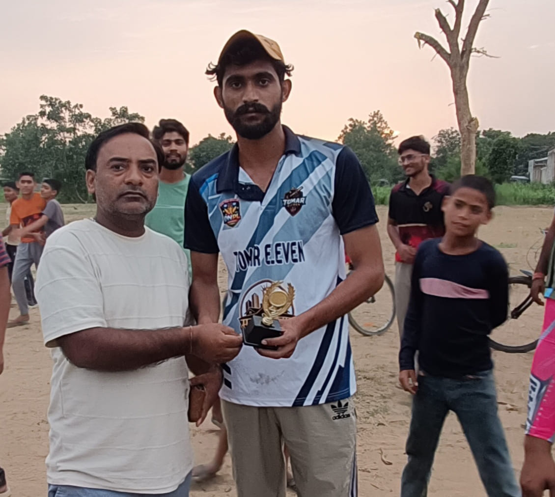 Garh team defeated Chudiyala in the Sadarpur Premier Cricket League.