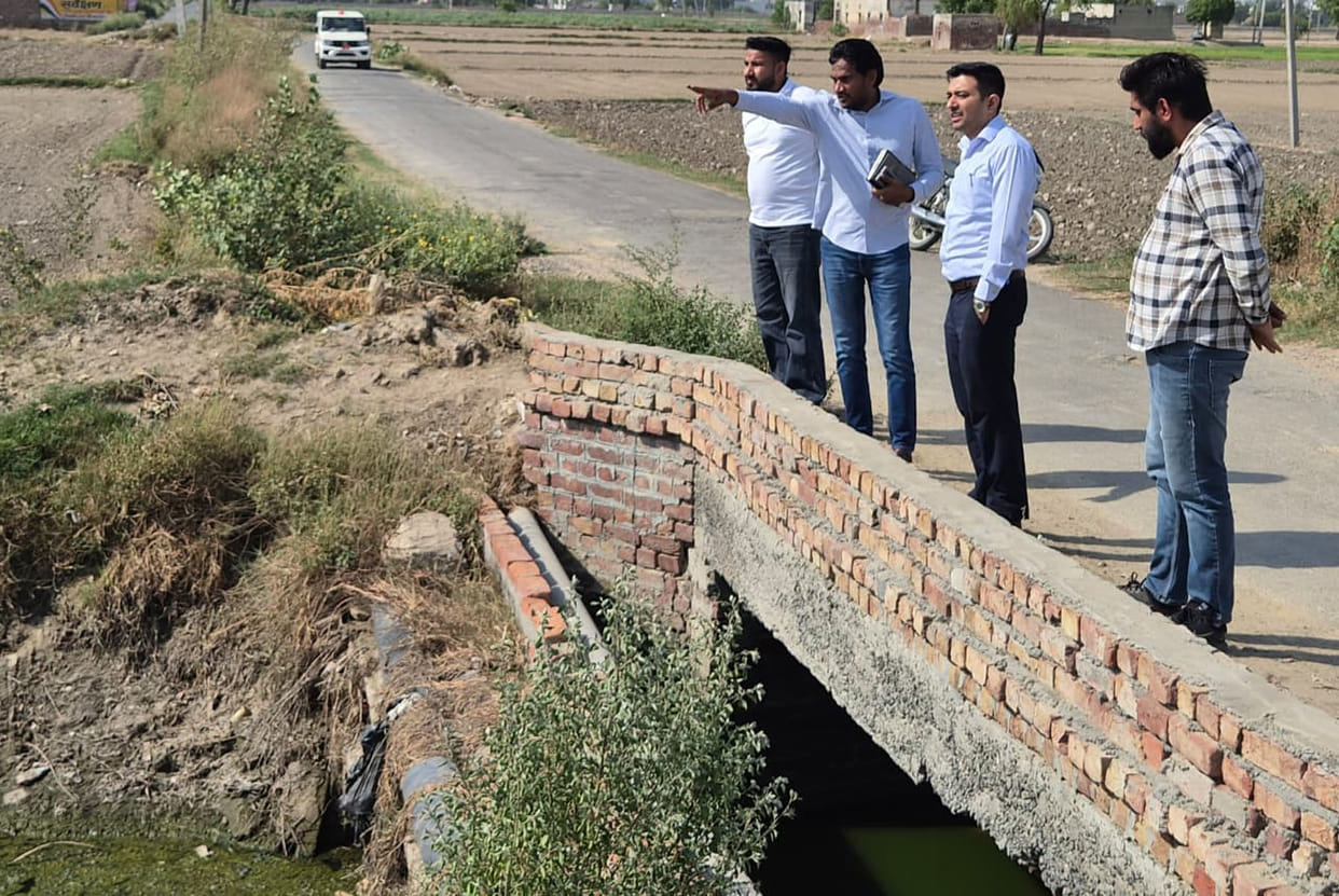 The SDM inspected sensitive drains.