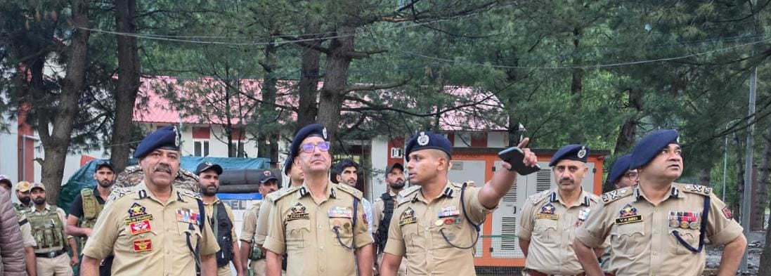Srinagar, DGP Nalin Prabhat, Shri Amarnath Yatra, Security Review, Nunwan Base Camp
