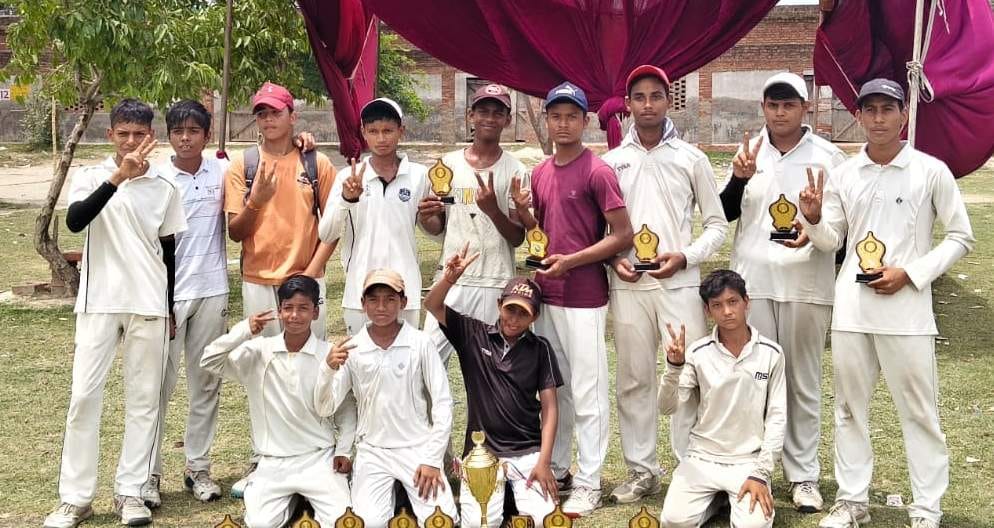 Arbit Cup Junior Cricket: Mughalsarai wins title by defeating Mirzapur.