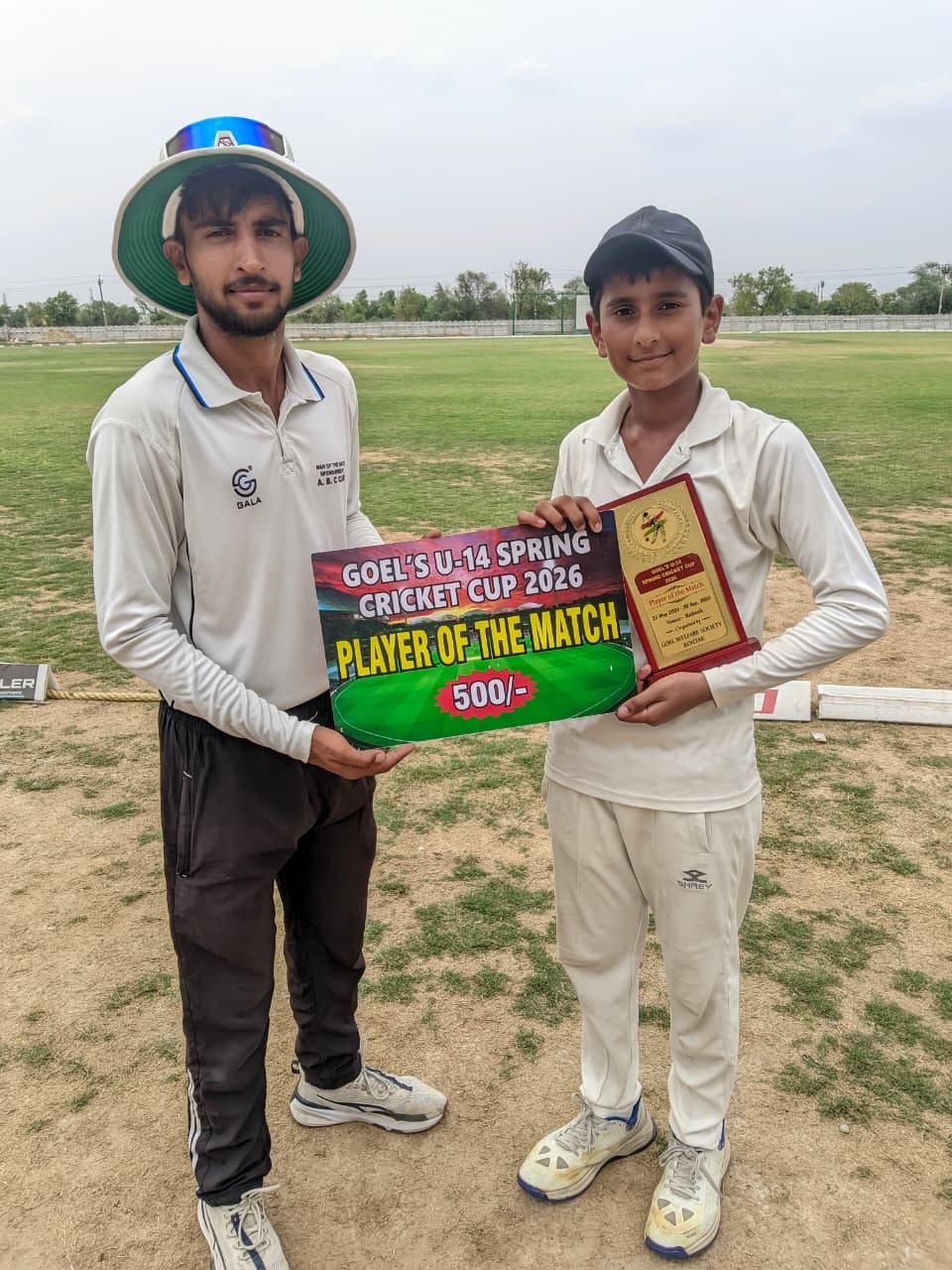 Bharti Cricket Academy defeated DCA Mansa by 187 runs.